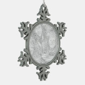 Maak je eigen kerstversiering tin sneeuwvlok ornament (Links)