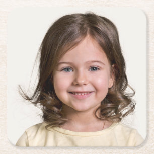 Maak Je Eigen Kinder Foto Aangepaste Afbeelding Kartonnen Onderzetters