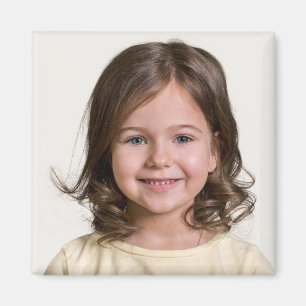 Maak Je Eigen Kinder Foto Aangepaste Afbeelding Magneet