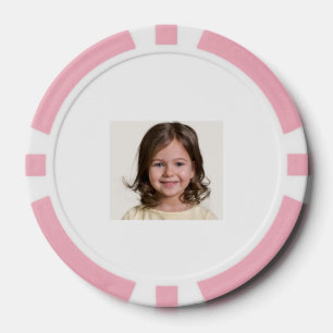 Maak Je Eigen Kinder Foto Aangepaste Afbeelding Poker Chips
