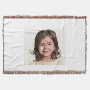 Maak Je Eigen Kinder Foto Aangepaste Foto Deken