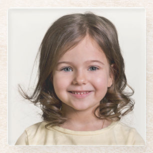 Maak Je Eigen Kinder Foto Aangepaste Foto Glazen Onderzetter