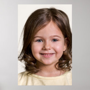 Maak Je Eigen Kinder Foto Aangepaste Foto Poster
