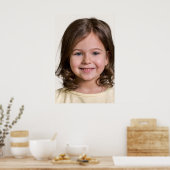 Maak Je Eigen Kinder Foto Aangepaste Foto Poster (Keuken)