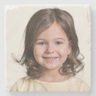 Maak Je Eigen Kinder Foto Aangepaste Foto Stenen Onderzetter