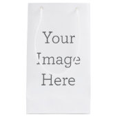 Personaliseerbaar Cadeautasje - Small, Glanzend (Voorkant)