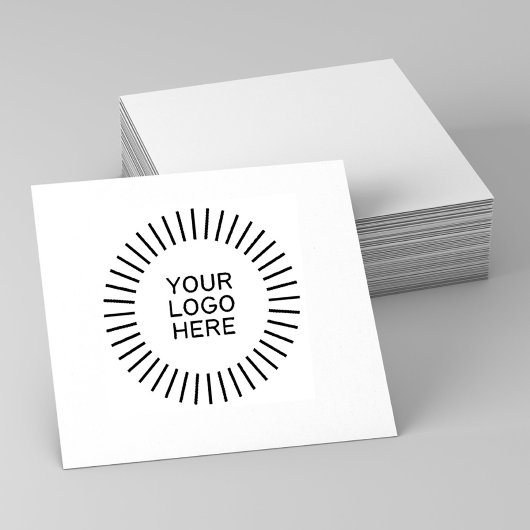 Maak Je Eigen Kleine Eenvoudige Aangepaste Logo Rubberstempel