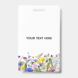 Maak je eigen kleurrijke bloemstuk badge