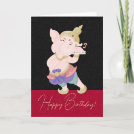 Maak Je Eigen Kleurrijke Ganesh Fluit Feestdagen Kaart