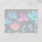 Maak Je Eigen Kleurrijke Röntgenbloemen Advieskaart (Achterkant)