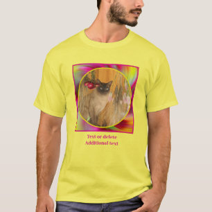 Maak Je Eigen Kleurrijke Wervelende Lijst Foto T-shirt