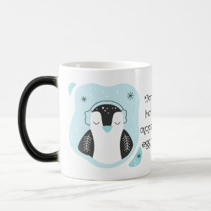 Maak Je Eigen Knuffel Pinguïn Blauwe Kerstmis Magische Mok