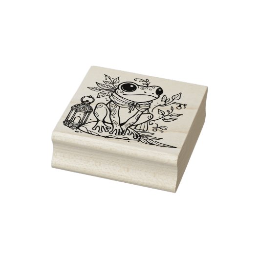 Maak Je Eigen Knuffelige Bloem Fee Kikker Rubberstempel (Stempel)
