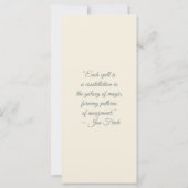 Maak Je Eigen Knuffelige Egel Bookmark Card (Achterkant)