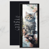 Maak Je Eigen Knuffelige Gestreepte Kitten Boekleg (Voorkant / Achterkant)