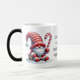 Maak je eigen knuffelige pepermunt Kerstgnome Magische Mok