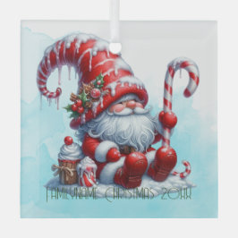Maak Je Eigen Knuspe Peppermint Kerst Dwergje Glas Ornament