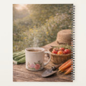 Maak je eigen koffie voor tuinieren tuin planner (Achterkant)