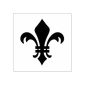 Maak Je Eigen Koninklijke Fleur De Lis Rubberstempel (Afrduk)