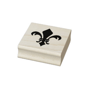 Maak Je Eigen Koninklijke Fleur De Lis Rubberstempel