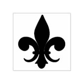 Maak je eigen koninklijke Fleur de Lis Rubberstempel (Afrduk)
