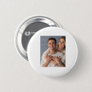 Maak Je Eigen Koppel Foto Aangepaste Foto Ronde Button 5,7 Cm