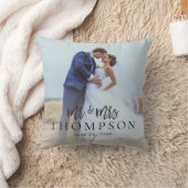 Maak Je Eigen Koppel Foto met Namen Meneer & Mevro Kussen (Deken)