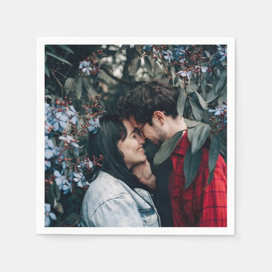 Maak Je Eigen Koppel Foto Servet (Voorkant)