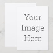 Enkele feestdagenkaart, maat: 12,7  x 17,8 cm, papier: Premium Soft Touch, hoeken: Vierkant (Voorkant / Achterkant)