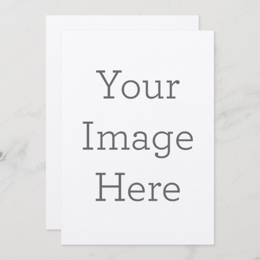 Enkele feestdagenkaart, maat: 12,7  x 17,8 cm, papier: Premium Soft Touch, hoeken: Vierkant (Voorkant / Achterkant)