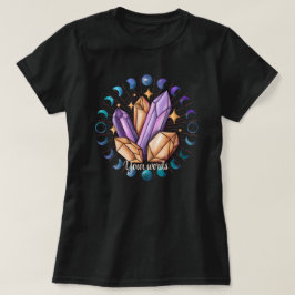 Maak Je Eigen Kristallen & Maanfasen T-shirt