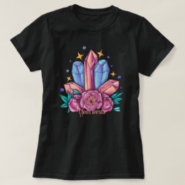 Maak Je Eigen Kristallen & Rozen T-shirt