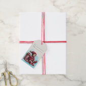 Maak Je Eigen Lachende Vintage Kerst Gnome Cadeaulabel (Met Touw)