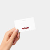 Maak Je Eigen Landschap PVC Plastic Badge (Handheld)