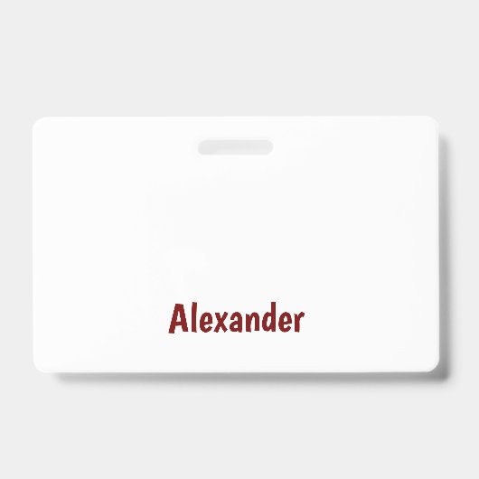 Maak Je Eigen Landschap PVC Plastic Badge (Voorzijde)