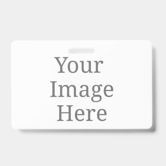 maak je eigen landschap pvc plastic naamplaatje badge (Voorzijde)