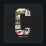 Maak Je Eigen Letter C Foto Collage<br><div class="desc">Deze monogram fotocollage is een persoonlijk ontwerp dat een krachtig monogram (initiatiefletters of een letter) combineert met een verzameling foto's die artistiek binnen of rondom het monogram zijn gerangschikt. Het is een stijlvolle manier om herinneringen te tonen en tegelijkertijd een unieke, elegante touch toe te voegen aan decoratie of cadeaus....</div>