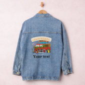 Maak je eigen leuke grafische voorstelling voor ee denim jacket (Hangar)