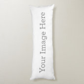 Gepersonaliseerde Geborsteld Polyester Body Kussen (50,8 cm x 137,16 cm) (Achterkant (Verticaal))