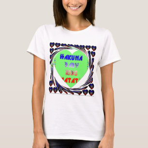 Maak Je Eigen Lichtgevende Hartjes Baby Kind Desig T-shirt