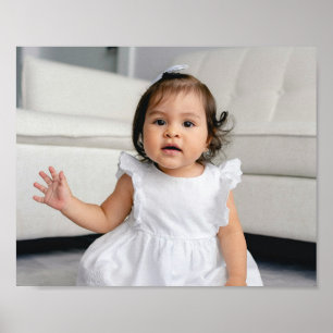 Maak Je Eigen Lijstloze Kinderen Baby Foto Poster