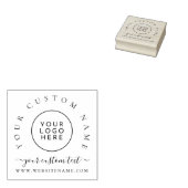 Maak Je Eigen Logo Aangepast Professioneel Rubberstempel (Gestempeld)
