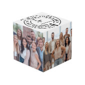 Maak Je Eigen Logo Foto Kubus (Voorkant hoekig)