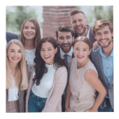 Maak Je Eigen Logo Foto Kubus (Voorkant)