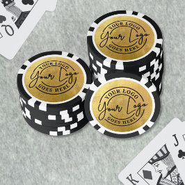 Maak Je Eigen Logo Goud Poker Chips