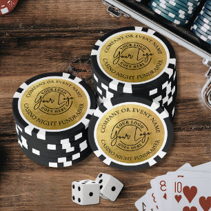 Maak Je Eigen Logo Goud Poker Chips