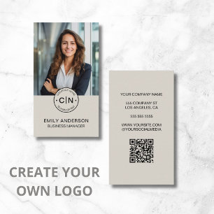 Maak Je Eigen Logo Professioneel Visitekaartje