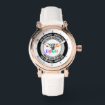 Maak Je Eigen Logo Zakelijk Horloge Cadeaubon Sjab<br><div class="desc">Aangepaste Lettertypen en Kleuren - Ontwerp Uw Eigen Gepersonaliseerde Horloge Voorbeeld / Sjabloon met Bedrijfslogo en Naam Adres Website of Aangepaste Tekst Gebrandmerkte Promotionele Zakelijke / Persoonlijke Dames- of Herenhorloges Cadeaus Accessoires ( Kies Horloge Stijl ) - Voeg Uw Logo - Afbeelding - Foto of QR-code / en Naam -...</div>
