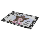 "Maak je eigen maaltijden vast! Ik moet mijn Pisto Snijplank (Hoek)