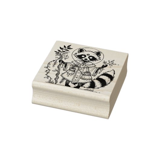 Maak Je Eigen Maangroenwas-Shamaan Rubberstempel (Stempel)